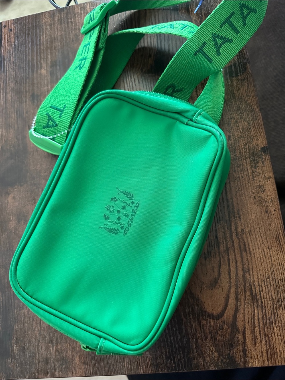 Tata Harper Green Waist or Sling Bag New